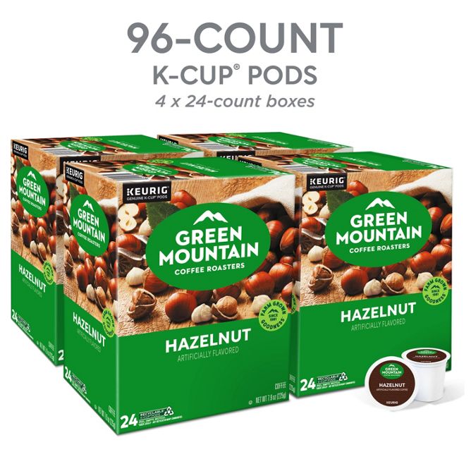 Green Mountain Coffee Roasters Hazelnut K-Cup Pods