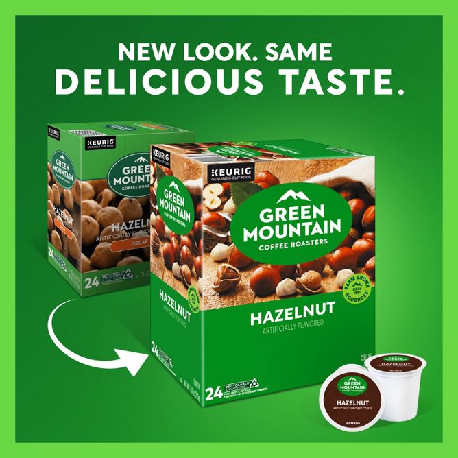 Green Mountain Coffee Roasters Hazelnut K-Cup Pods