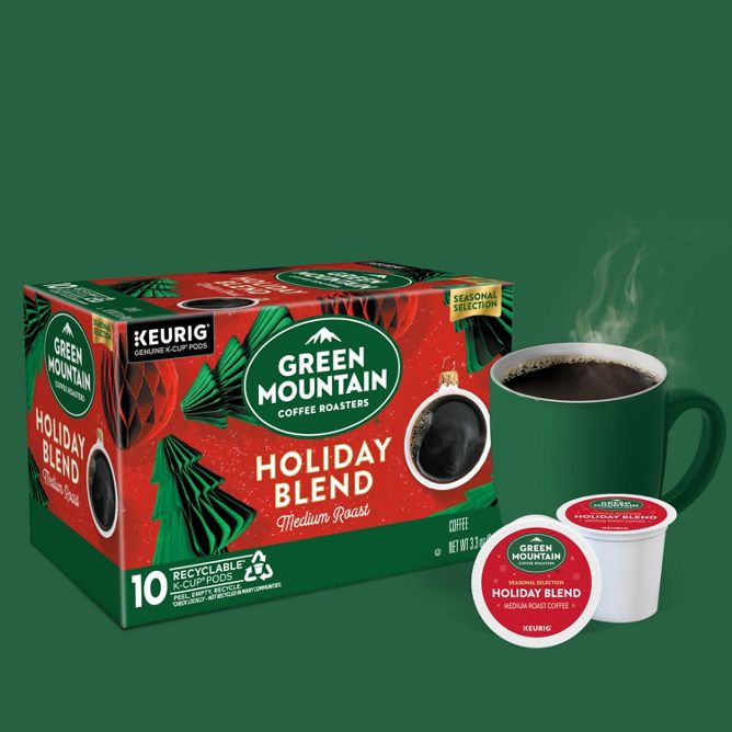 Green Mountain Coffee Roasters Holiday Blend K-Cup Pods