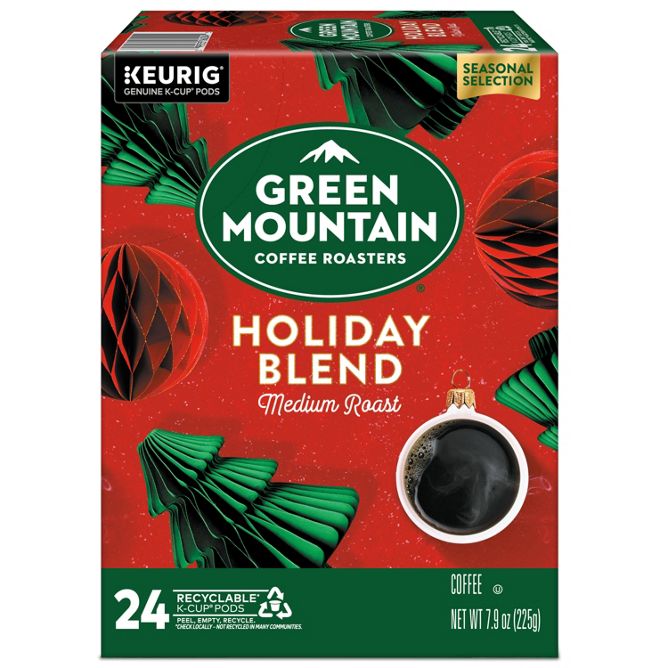 Green Mountain Coffee Roasters Holiday Blend K-Cup Pods