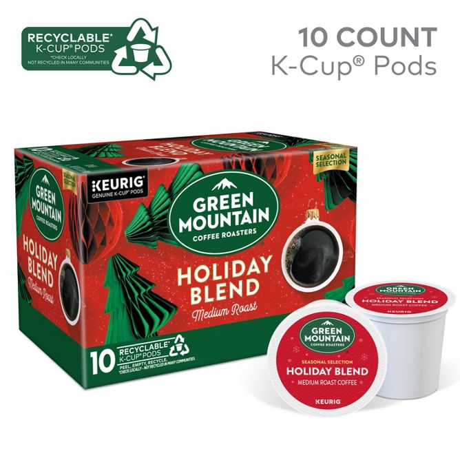 Green Mountain Coffee Roasters Holiday Blend K-Cup Pods