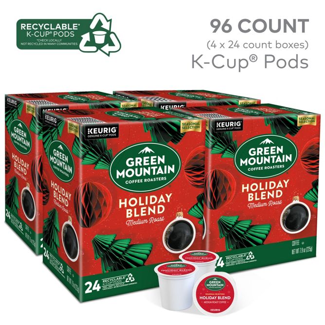 Green Mountain Coffee Roasters Holiday Blend K-Cup Pods