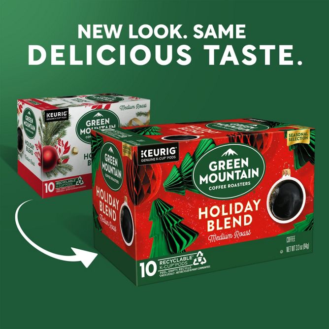 Green Mountain Coffee Roasters Holiday Blend K-Cup Pods