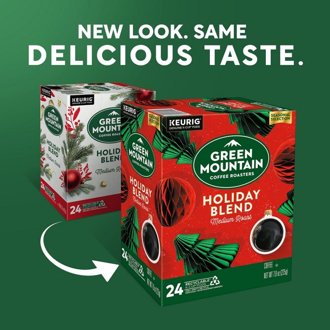 Green Mountain Coffee Roasters Holiday Blend K-Cup Pods