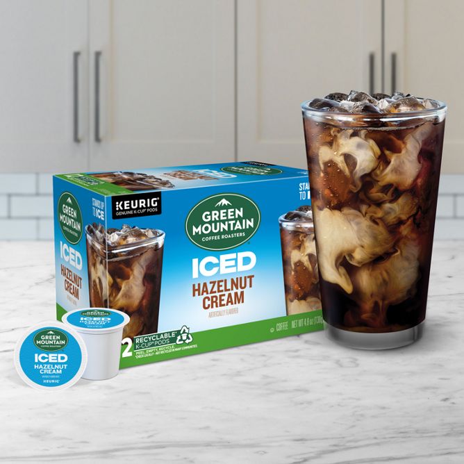 Green Mountain Coffee Roasters Iced Hazelnut Cream K-Cup Pods