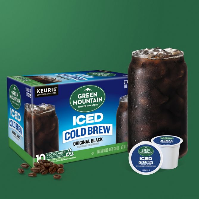 Green Mountain Coffee Roasters Iced Original Black Black Cold Brew K-Cup Pods