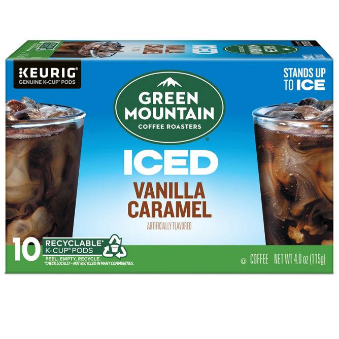Green Mountain Coffee Roasters Iced Vanilla Caramel K-Cup Pods