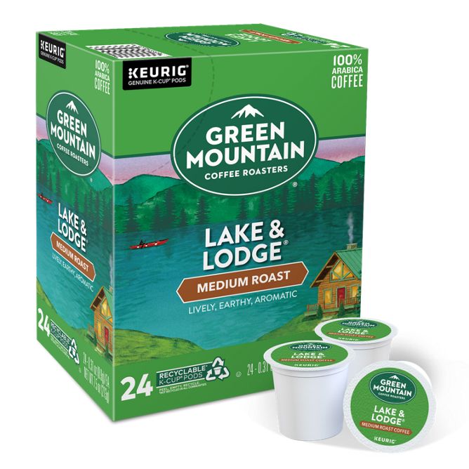 Green Mountain Coffee Roasters Lake & Lodge K-Cup Pods