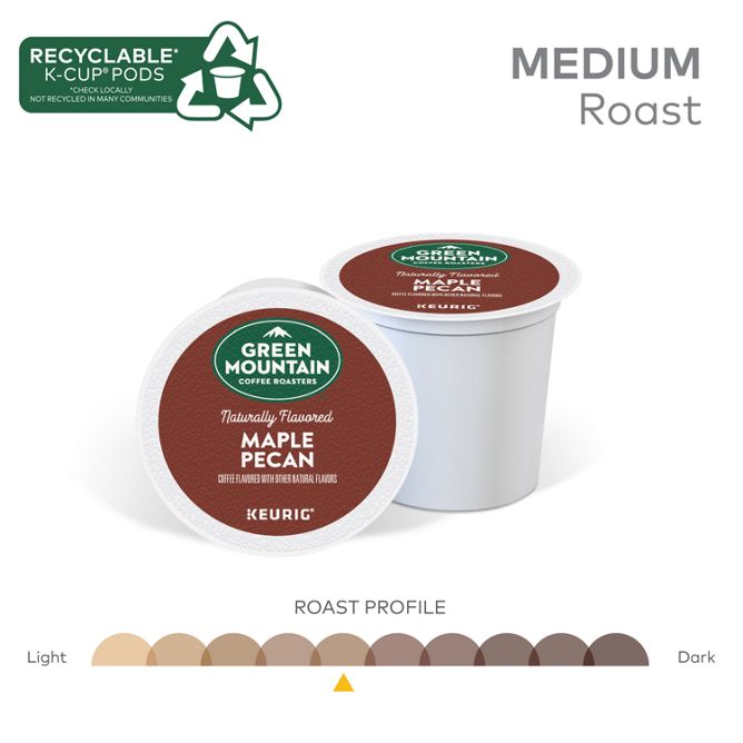 Green Mountain Coffee Roasters Maple Pecan K-Cup Pods