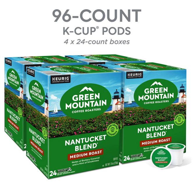 Green Mountain Coffee Roasters Nantucket Blend K-Cup Pods