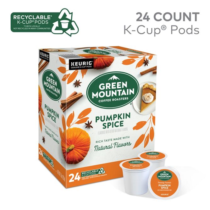 Green Mountain Coffee Roasters Pumpkin Spice Coffee K-Cup Pods