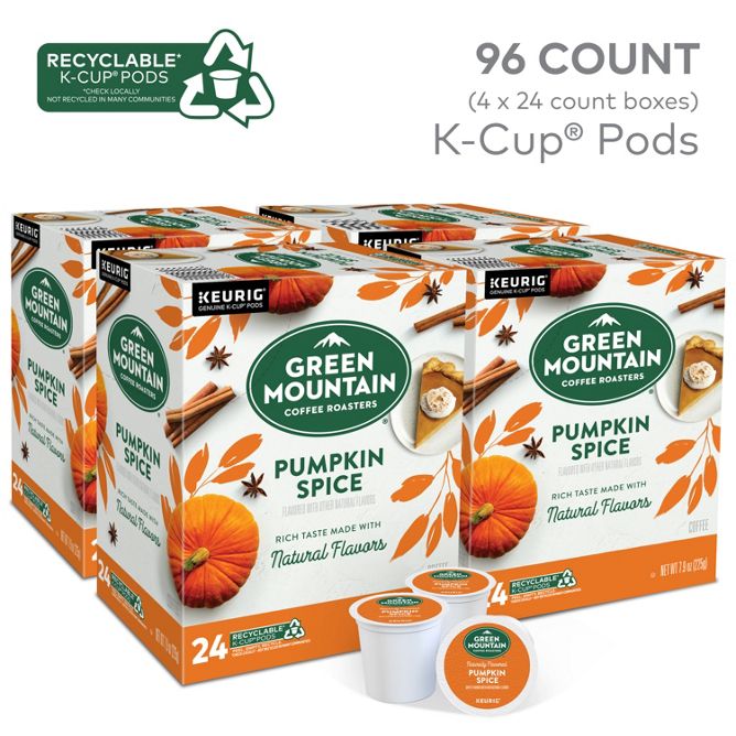 Green Mountain Coffee Roasters Pumpkin Spice Coffee K-Cup Pods
