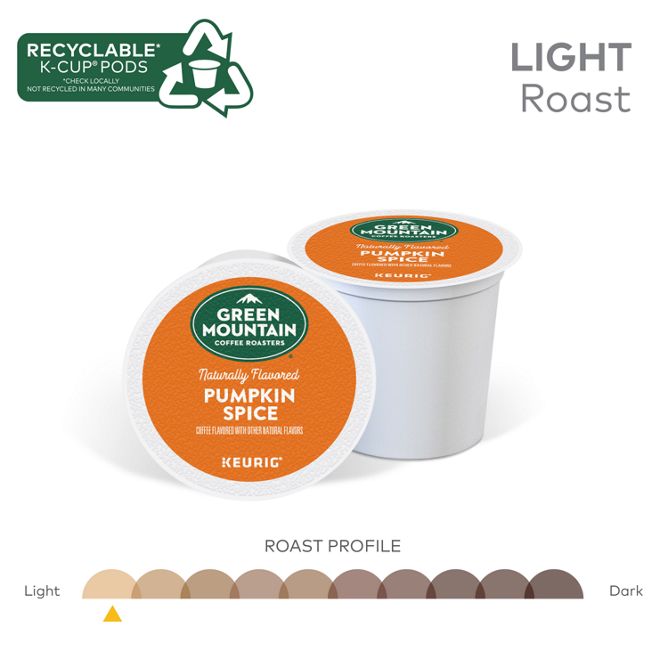 Green Mountain Coffee Roasters Pumpkin Spice Coffee K-Cup Pods