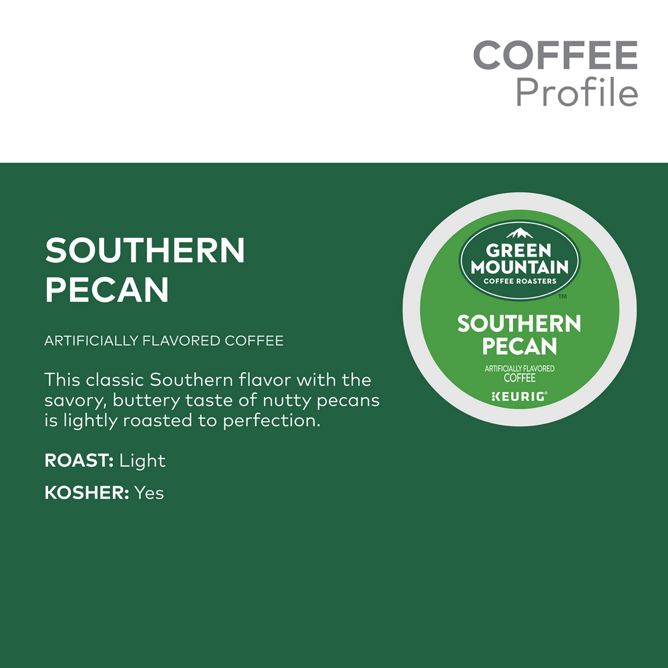 Green Mountain Coffee Roasters Southern Pecan Coffee K-Cup Pods