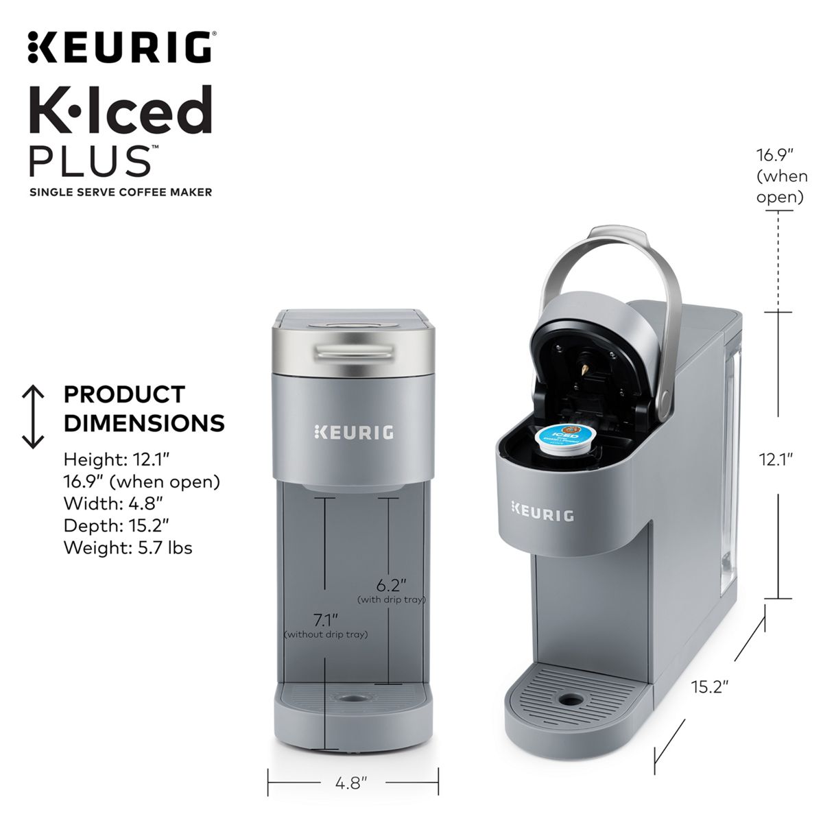 K-Iced Plus Single Serve Coffee Maker
