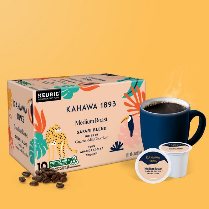 Kahawa 1893 Safari Blend K-Cup Pods