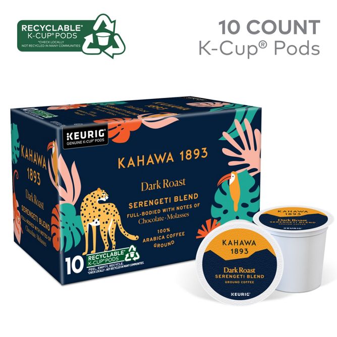 Kahawa 1893 Serengeti Blend K-Cup Pods