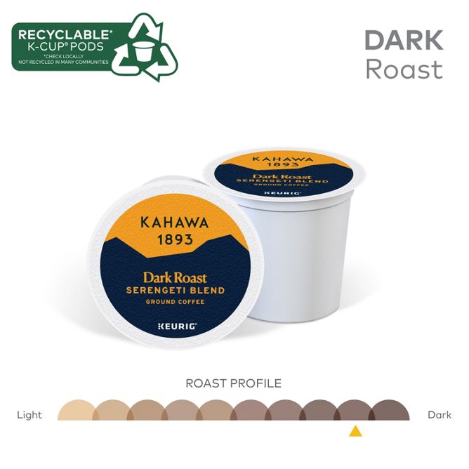 Kahawa 1893 Serengeti Blend K-Cup Pods