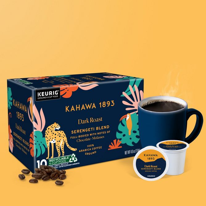 Kahawa 1893 Serengeti Blend K-Cup Pods