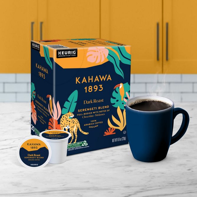 Kahawa 1893 Serengeti Blend K-Cup Pods