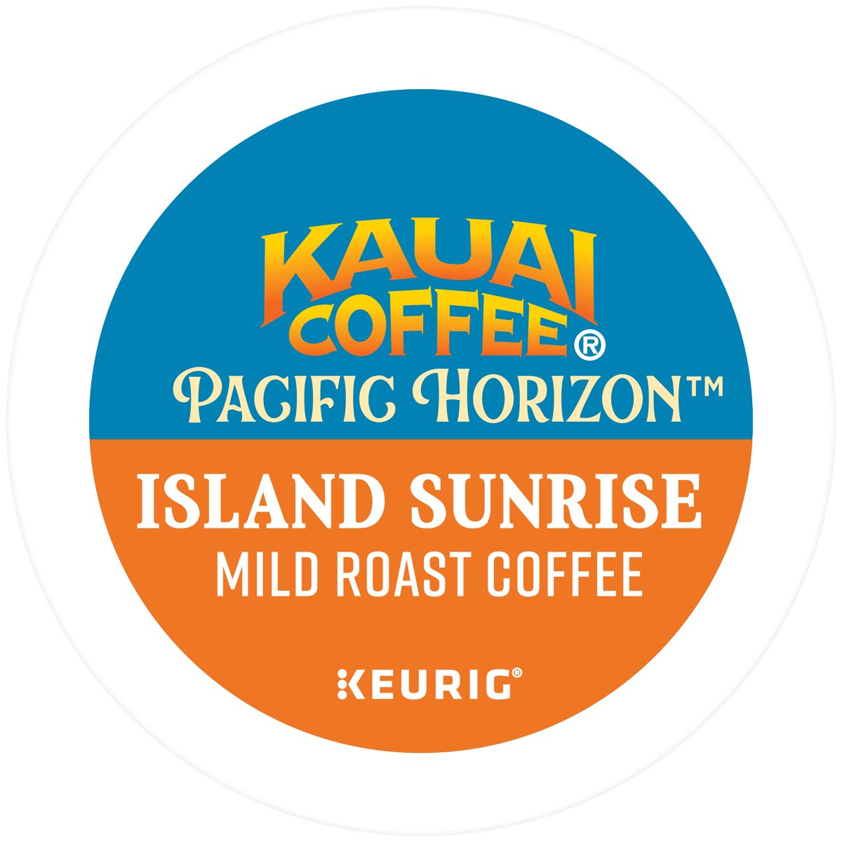 Kauai Coffee Island Sunrise Coffee K-Cup Pods