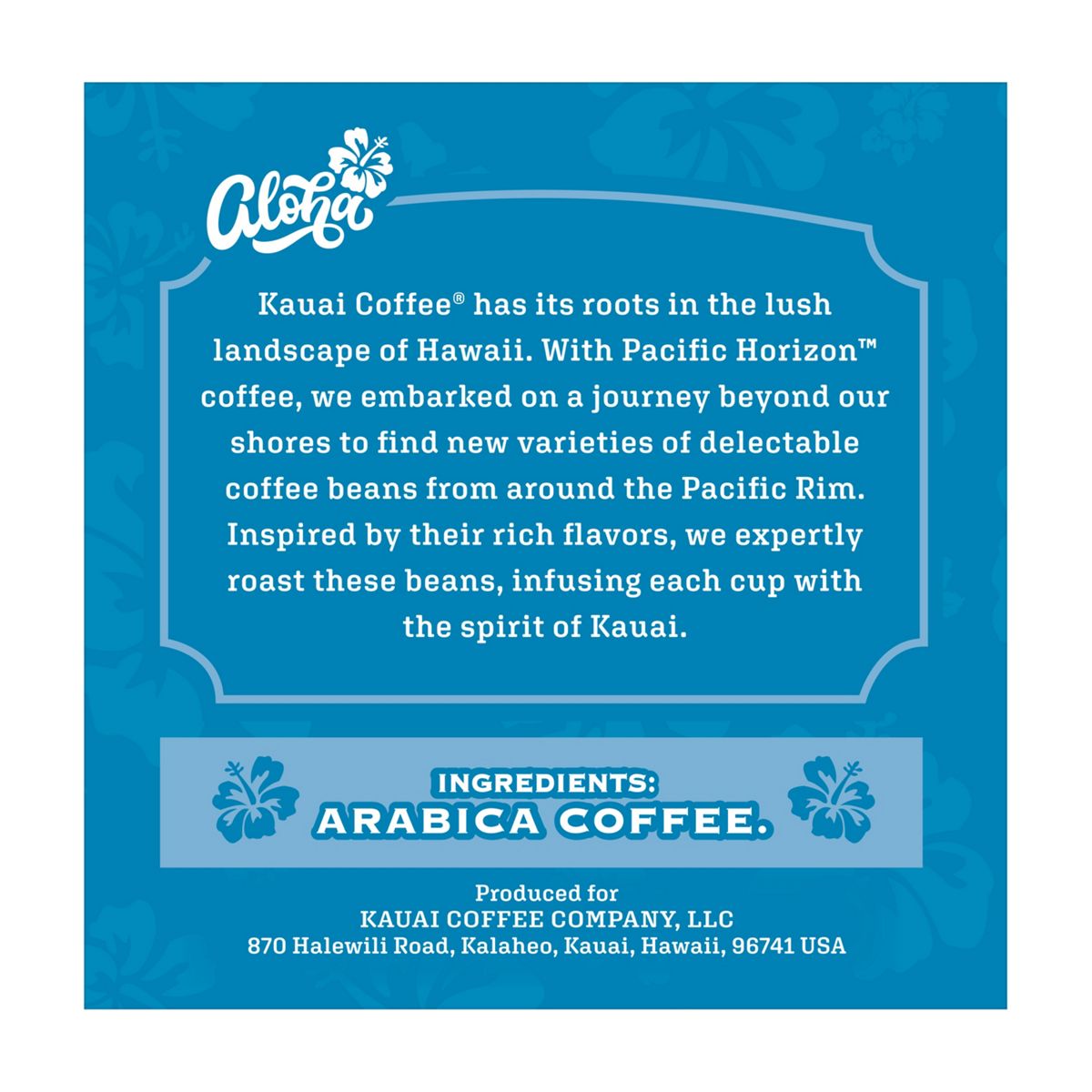 Kauai Coffee Island Sunrise Coffee K-Cup Pods