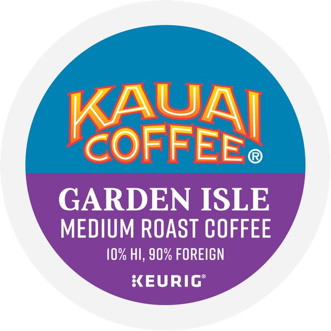 Kauai Garden Isle Coffee K-Cup Pods