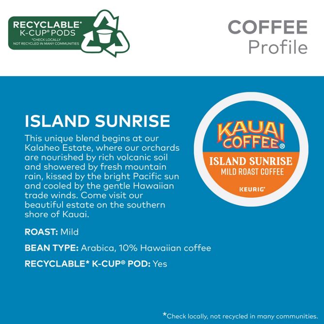 Kauai Island Sunrise K-Cup Pods