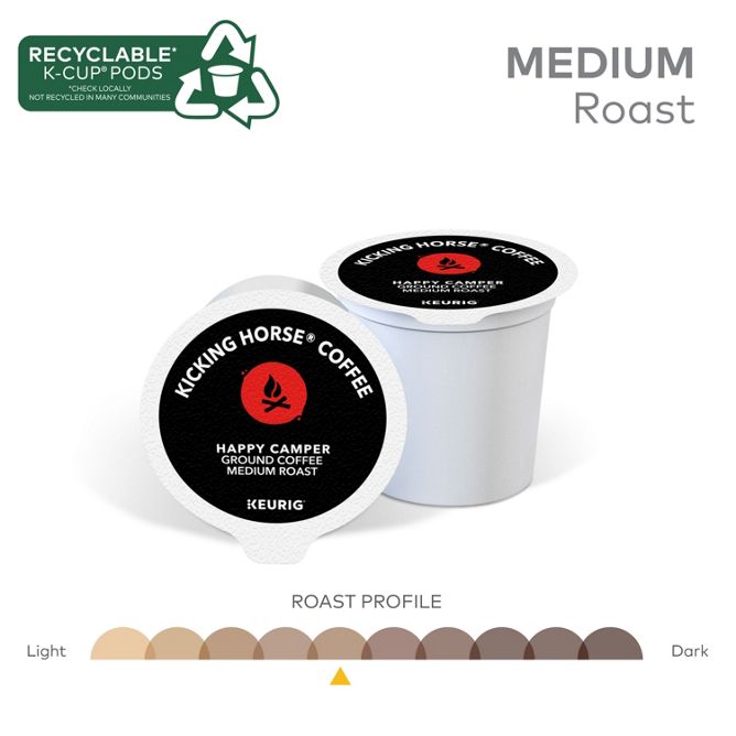 Kicking Horse Coffee Happy Camper K-Cup Pods