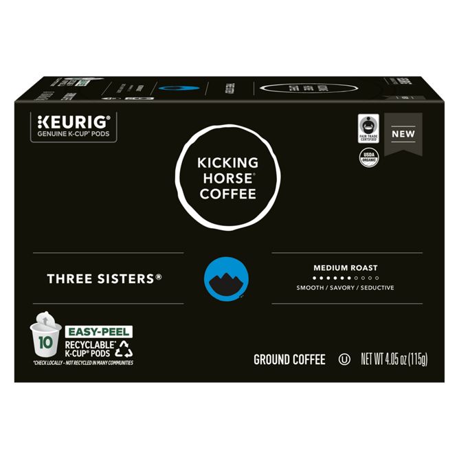 Kicking Horse Coffee Three Sisters K-Cup Pods