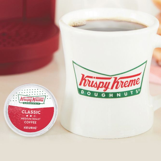 Krispy Kreme Doughnuts Coffee Classic K-Cup Pods