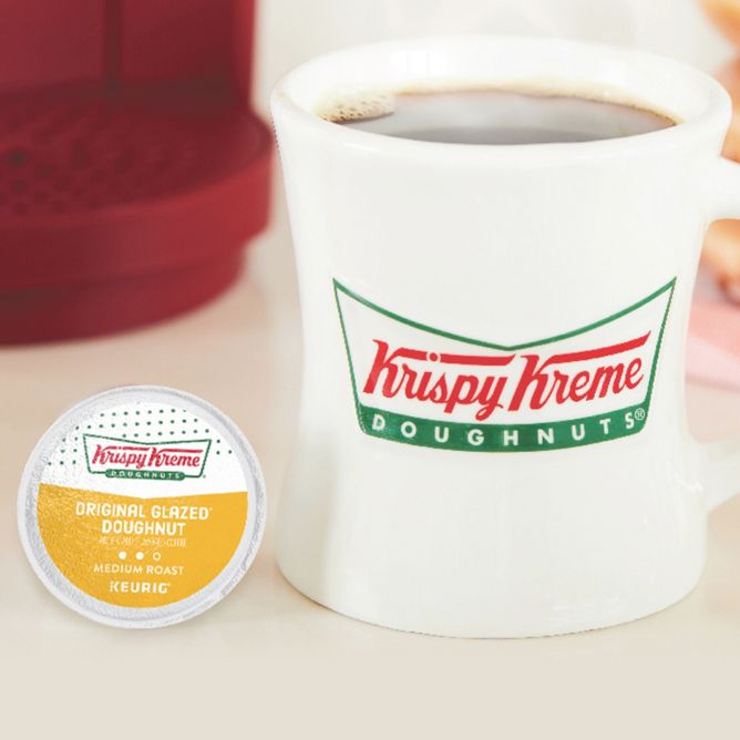 Krispy Kreme Doughnuts Coffee Original Glazed Doughnut K-Cup Pods