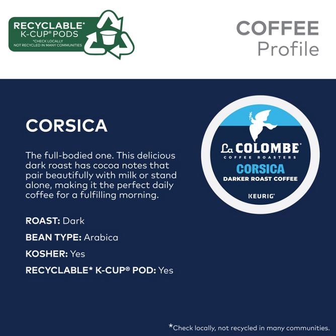 La Colombe Coffee Roasters Corsica Coffee K-Cup Pods