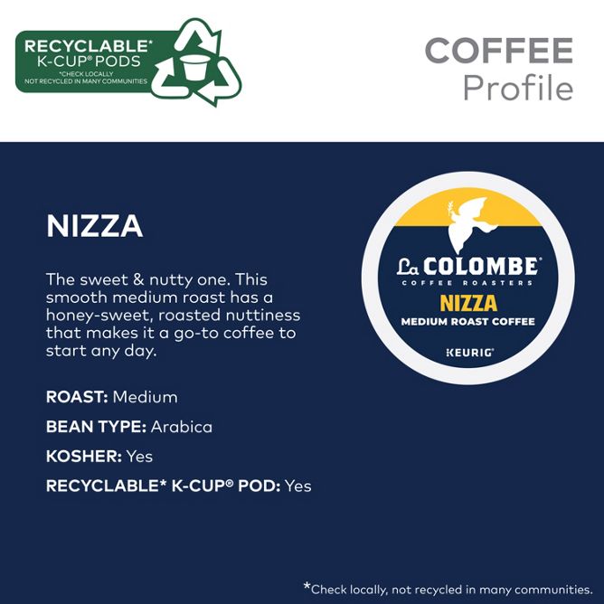 La Colombe Coffee Roasters Nizza Coffee K-Cup Pods