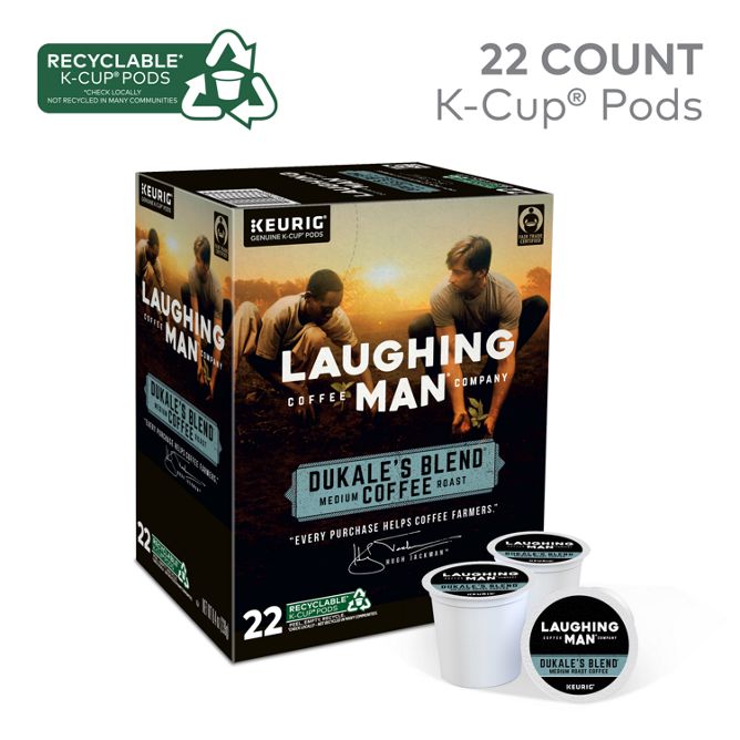 Laughing Man Coffee Dukales Blend K-Cup Pods