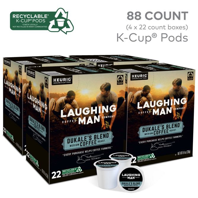 Laughing Man Coffee Dukales Blend K-Cup Pods