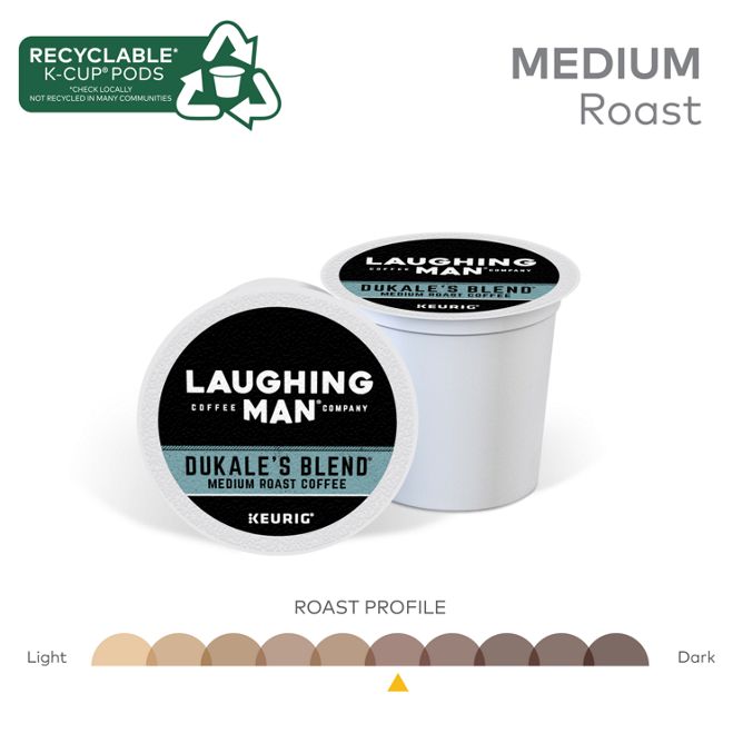 Laughing Man Coffee Dukales Blend K-Cup Pods