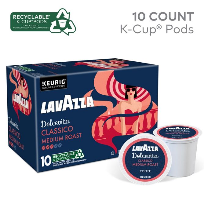 Lavazza Coffee Classico Coffee K-Cup Pods