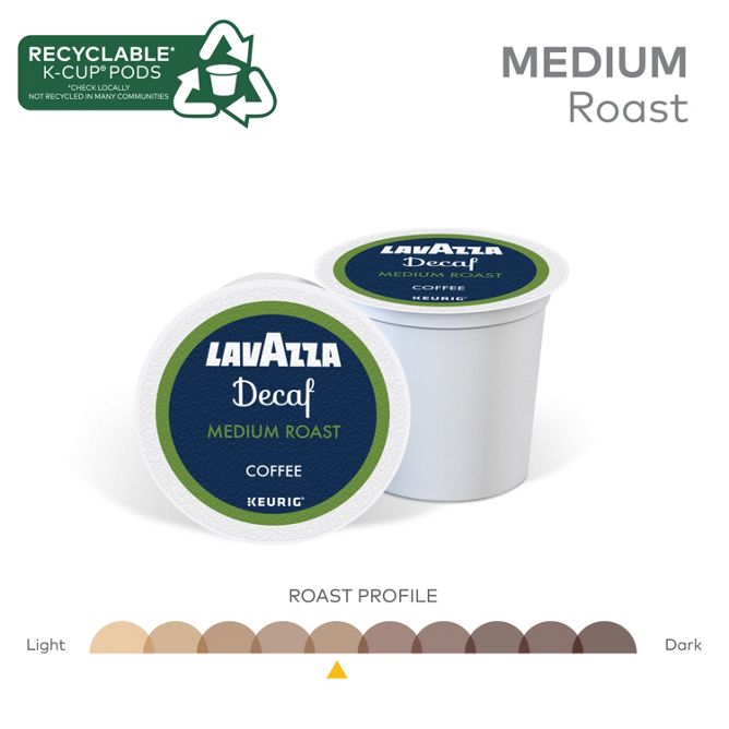 Lavazza Coffee Decaf K-Cup Pods