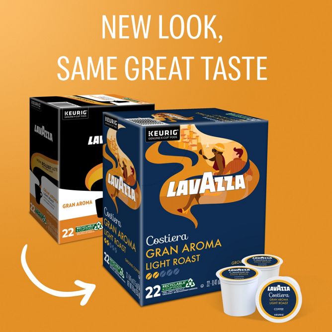 Lavazza Coffee Gran Aroma K-Cup Pods