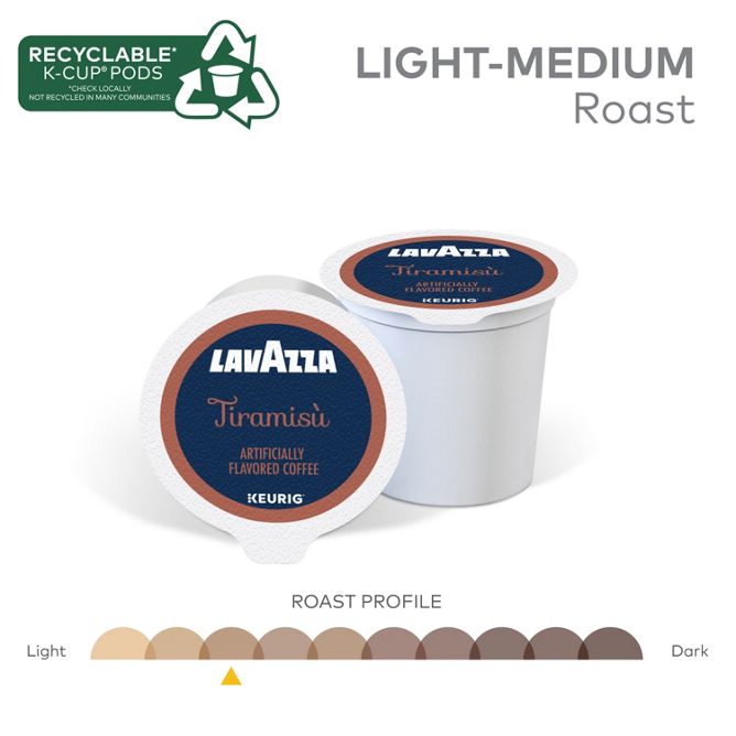 Lavazza Coffee Tiramisu K-Cup Pods
