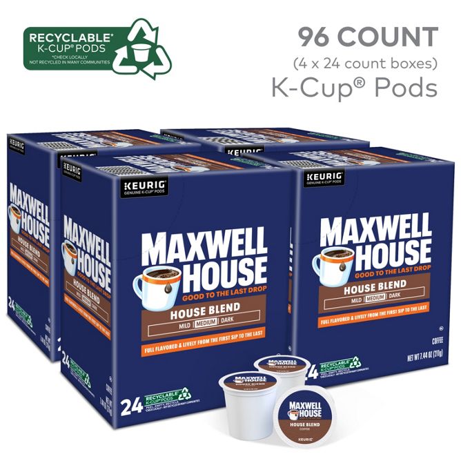 Maxwell House Coffee House Blend Coffee K-Cup Pods