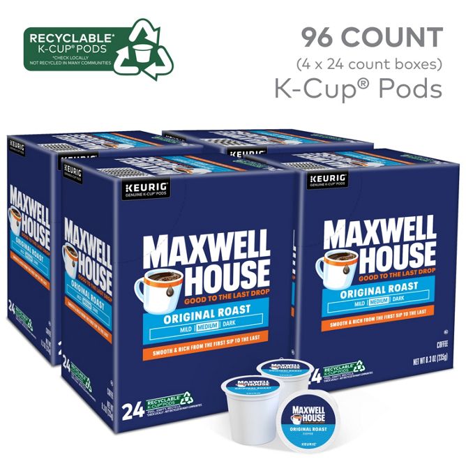 Maxwell House Coffee Original Roast Coffee K-Cup Pods