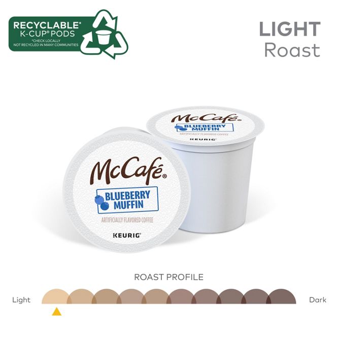 McCafe Blueberry Muffin K-Cup Pods