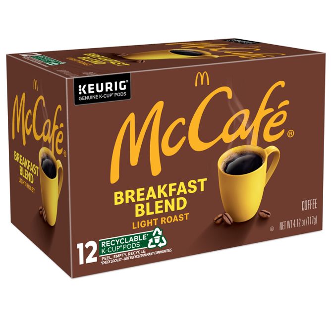 McCafe Breakfast Blend K-Cup Pods