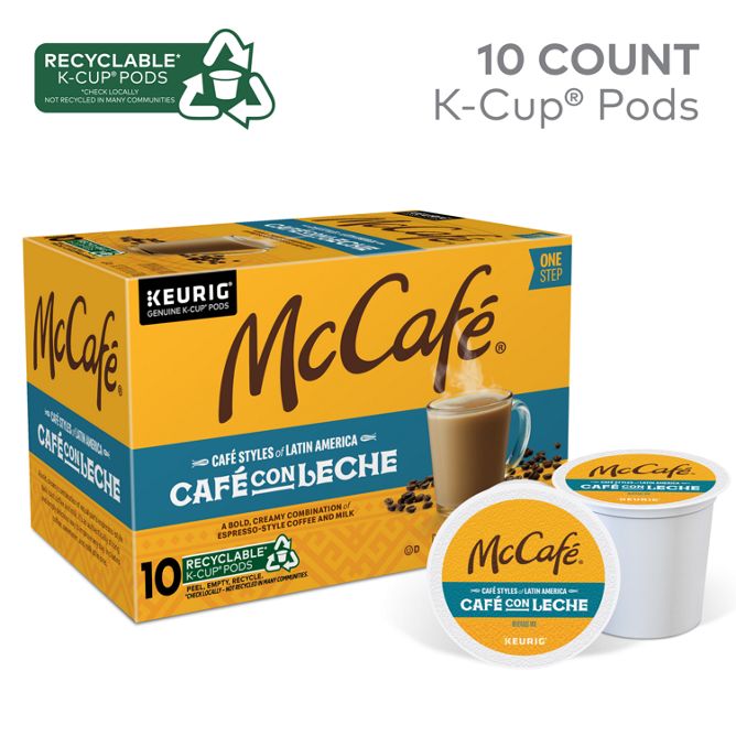 McCafe Café con Leche K-Cup Pods