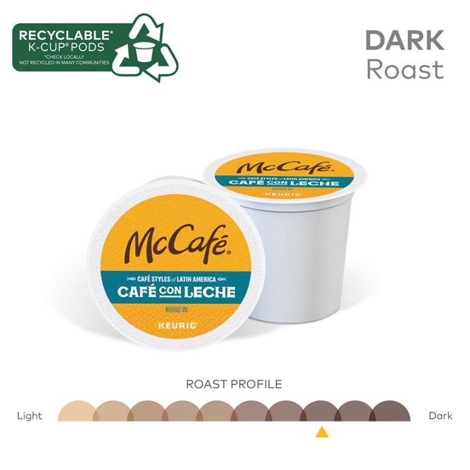 McCafe Café con Leche K-Cup Pods