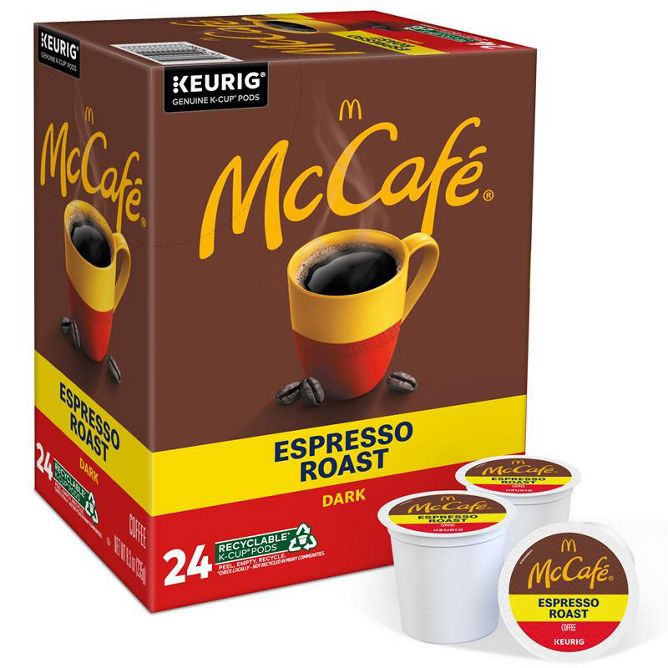 McCafe Espresso Roast K-Cup Pods