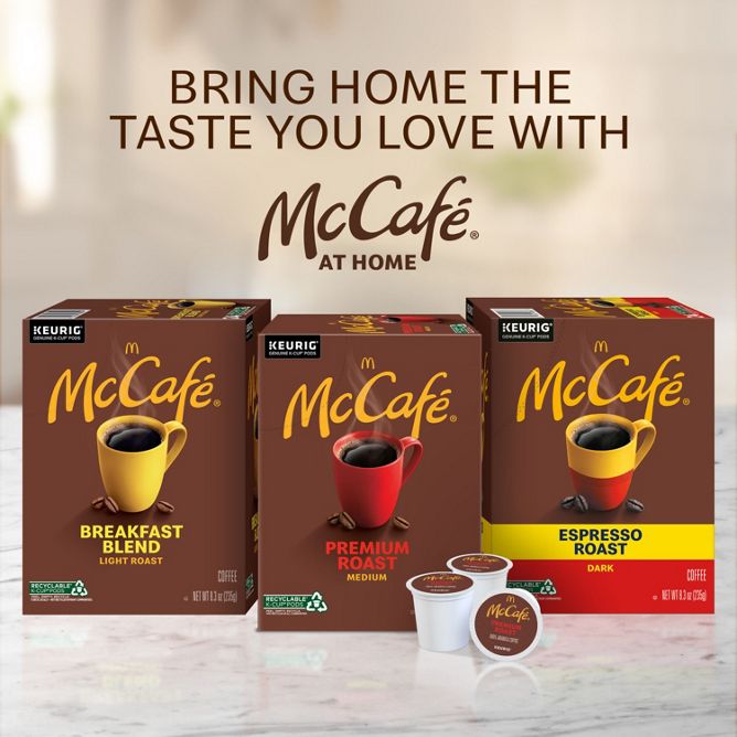 McCafe Espresso Roast K-Cup Pods