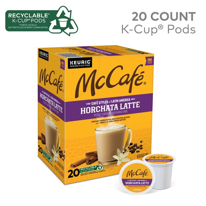 McCafe Horchata Latte K-Cup Pods